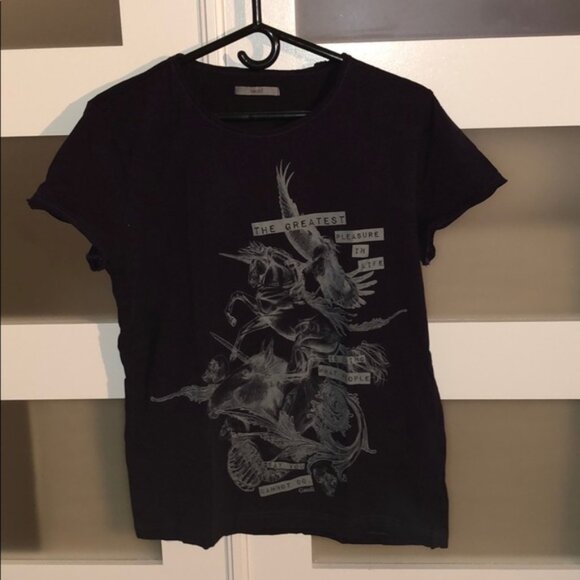 ⚜️Flash Sale⚜️Purple Gaudì shirt with horse design - Picture 1 of 3